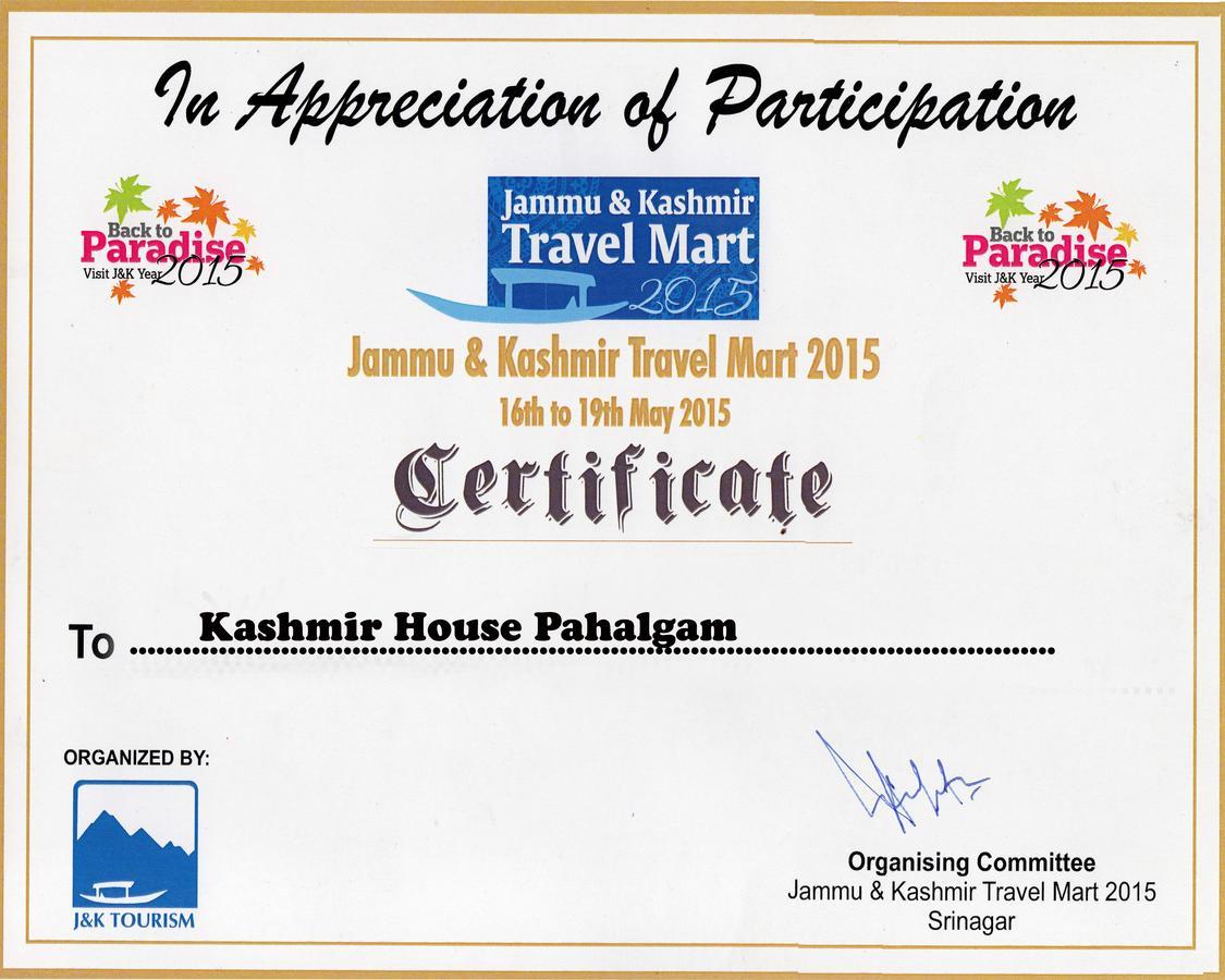 Kashmir House Pahalgam Ngoại thất bức ảnh